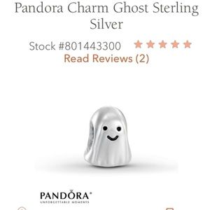 Retired pandora ghost charm